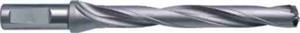 5248-17.000 - 17mm Diameter 7xD Drill, 2 flutes, tool steel, nickel-plated Coated, with Coolant, Whistle Notch Shank, Right Hand Cut
