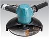53249-DYNABRADE - 3 hp, 6,000 RPM, Gearless, Rotational Exhaust, 5/8-11 Spindle Thread, 9 Inch (229 mm) Dia. Type 27 Vertical Depressed Center Wheel Grinder