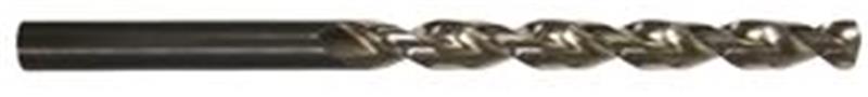 535-1.60 - 1.6mm Diameter Taper Length Drill, 2 flutes, HSS, Bright Finish, Straight Shank, 130° Point, Right Hand Cut, 10/pack