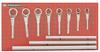 54.P9M - 11 Piece Metric Leverage Wrenches & Handles Set - Facom®