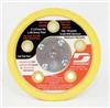 54326-DYNABRADE - 5 Inch (127 mm) Dia. Vacuum Disc Pad, Hook-Face, 3/8 Inch Thickness Urethane, Medium Density, 5/16-24 Male Thread