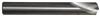 546-10.00 - 10mm Diameter Spot Drill, 2 flutes, Carbide, Bright Finish, Weldon flat Shank, 142° Point, Right Hand Cut