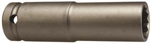 5512-D - 3/8 Inch 12-Point Thin Wall Extra Long Socket, 1/2 Inch Square Drive