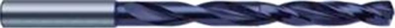 5512-7.00 - 7mm Diameter 7xD Drill, 2 flutes, Carbide, FIREX Coated, with Coolant, Straight Shank, 140° Point, Right Hand Cut