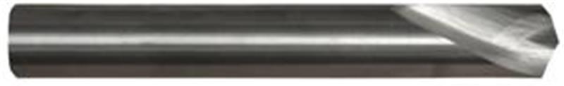 724-19.05 - 3/4 Inch Diameter, Spot Drill, 2 flutes, Carbide, Bright Finish, Straight Shank, 120° Point, Right Hand Cut