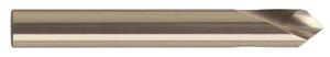 723-5.00 - 5mm Diameter Spot Drill, 2 flutes, Carbide, Bright Finish, Straight Shank, 90° Point, Right Hand Cut