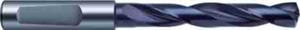 5611-7.540 - 19/64 Inch Diameter, 5xD Drill, 2 flutes, Carbide, FIREX Coated, with Coolant, Whistle Notch Shank, 140° Point, Right Hand Cut