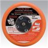 56157-DYNABRADE - 5 Inch (127 mm) Dia. Non-Vacuum Disc Pad, Hook-Face, 3/8 Inch (10 mm) Thickness Urethane, Soft Density,  5/16-24 Male Thread