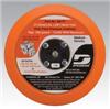 56177-DYNABRADE - 6 Inch (152 mm) Dia. Non-Vacuum Disc Pad, Vinyl-Face, 5/8 Inch Thickness Urethane, Medium Density, 5/16-24 Male Thread
