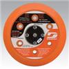 56198 - 6 Inch (152 mm) Dia. Vacuum Disc Pad, Hook-Face, 5/8 Inch Thickness Urethane, Soft Density, 5/16-24 Male Thread