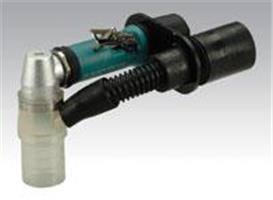56715 - .4 hp Right Angle Die Grinder, Central Vacuum, 12,000 RPM, Rear Exhaust, 1/4 Inch & 6 mm Collets, Extended Muffler