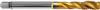 5738-10.000 - M10X1.5 PowerTap, Modified Bottom, metric thread, D7, 3 flutes, HSS-E, TiN Coated, 40° Spiral Flute