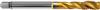 5740-10.006 - M10X1.25 PowerTap, Modified Bottom, metric fine thread, D5, 3 flutes, HSS-E-PM, TiN Coated, 40° Spiral Flute