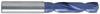 5741-7.14 - 9/32 Inch Diameter, 3xD Drill, 2 flutes, Carbide, nano-A Coated, Straight Shank, 140° Point, Right Hand Cut
