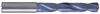5744-6.530 - F Diameter, 5xD Drill, 2 flutes, Carbide, nano-A Coated, with Coolant, Straight Shank, 140° Point, Right Hand Cut