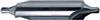 586-3.150 - 3.15mm Diameter Center Drill, 2 flutes, HSS, Straight Shank, 118° Point, Left Hand Cut