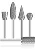 59316-FULLERTON - 3.00mm (.1181) 90° Included Angle (MSK-42) Single Cut Solid Carbide Burr (Rotary File)