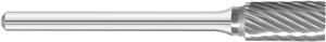 70102-FULLERTON - 1/4 (.2500) Cylindrical (SA-51) Double Cut Solid Carbide Burr (Rotary File)