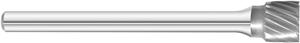 70103-FULLERTON - 1/4 (.2500) Cylindrical End Cut (SB-51) Single Cut Solid Carbide Burr (Rotary File)