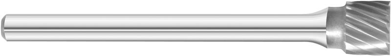70103-FULLERTON - 1/4 (.2500) Cylindrical End Cut (SB-51) Single Cut Solid Carbide Burr (Rotary File)