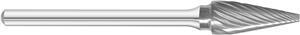 70116-FULLERTON - 1/4 (.2500) Cone Shape (SM-51) Double Cut Solid Carbide Burr (Rotary File)