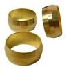 60-04 - Sleeve 1/4  OD Brass Compression