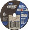 66243510647 - 3 x 1/16 x 3/8 Inch Gemini Right Cut Small Diameter Cut-Off Wheel 36 Grit Aluminum Oxide Type 01/41