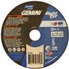66243527956 - 4 x .045 x 5/8 Inch Gemini Right Cut EVO Right Angle Cut-Off Wheel 46 Grit Aluminum Oxide Type 01/41