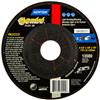 66252830424 - 4-1/2 x 1/8 x 7/8 Inch Gemini Right Cut Grinding and Cutting Wheel 36 Grit Aluminum Oxide Type 27