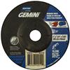 66252842019 - 4 x 1/4 x 5/8 Inch Gemini Long Life Grinding Wheel 24 Grit Aluminum Oxide Reinforced Type 27