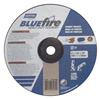 66252843260 - 9 x 1/4 x 7/8 Inch BlueFire Foundry HD Grinding Wheel 20 Grit Zirconia Alumina/Aluminum Oxide Type 27