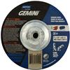 66252939259 - 7 x 1/8 x 5/8 - 11 Inch Gemini Right Cut Grinding and Cutting Wheel 24 Grit Aluminum Oxide Type 27
