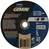 66252940148 - 7 x 1/4 x 5/8 - 11 Inch Gemini Long Life Grinding Wheel 24 Grit Aluminum Oxide Type 27