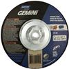 66252940149 - 7 x 1/4 x 5/8 - 11 Inch Gemini Saucer Wheel 24 Grit Aluminum Oxide Type 28