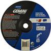 66253049077 - 9 x 1/4 x 7/8 Inch Gemini Long Life Grinding Wheel 24 Grit Aluminum Oxide Type 27