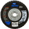 66254419997 - 4-1/2 X 1/4 X 5/8 Inch Metal Flap Disc Type 29 Conical 80 Grit Zirconia Alumina