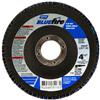 66254461161 - 4-1/2 X 1/4 X 7/8 Inch NorZon BlueFire R884 Flap Disc Type 29 Conical 40 Grit Z/A