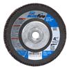 66254461170 - 4-1/2 X 1/4 X 5/8 Inch NorZon BlueFire R884 Flap Disc Type 29 Conical 60 Grit Z/A