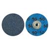 66261138637 - 2 X 1/4 Inch NorZon BlueFire R884 Cloth Quick-Change Disc Type TS/II 36 Grit Z/A