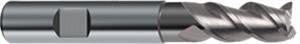 6702-8.000 - 8mm Diameter Endmill, 8mm shank, 3 flutes, 16mm Length of Cut, 26 Reach (mm), Carbide, HB Shank, 63mm Overal Length, 39/40/41° Helix Angle, 0.16 chamfer (mm)