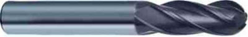 6707-5.000 - 5mm Diameter Endmill, 6mm shank, 4 flutes, 13mm Length of Cut, 18 Reach (mm), Carbide, nano-A Coated, HA Shank, 57mm Overal Length, 36/38° Helix Angle