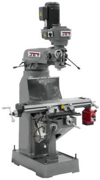 690082 - JTM-1, 230V 3-Phase Step Pulley Milling Machine