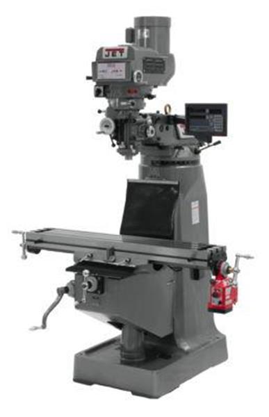 690087 - JTM-4VS Mill with Newall DP700 DRO and X- Axis Powerfeed