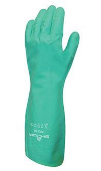 730-07 - Small Nitrile with Flock Lined Gloves