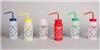 74900-004 - 500 mL (16.9 oz.) 2-Color, Low-Density Polyethylene, Wide Mouth Safety Wash Bottle Labeled "Acetone"