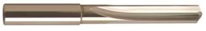 768-6.80 - 6.8mm Diameter 4xD Drill, 2 flutes, Carbide, Bright Finish, with Coolant, Straight Shank, 120° Point, Right Hand Cut