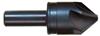 79037502 - 3/8 Inch High Speed Steel 82° Included Angle Chatterless 6-Flute Countersink