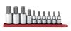 80579-GW - 10 Piece 3/8 Inch and 1/2 Inch Drive SAE Hex Driver Socket Set