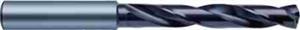 8511-13.300 - 13.3mm Diameter 5xD Drill, 2 flutes, Carbide, nano-A Coated, with Coolant, Straight Shank, 140° Point, Right Hand Cut