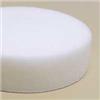 90038 - 3 Inch (76 mm) Dia. Polishing Pad, Foam, Flat Face, Reattachable Hook-Face Backing, Polishing/White
